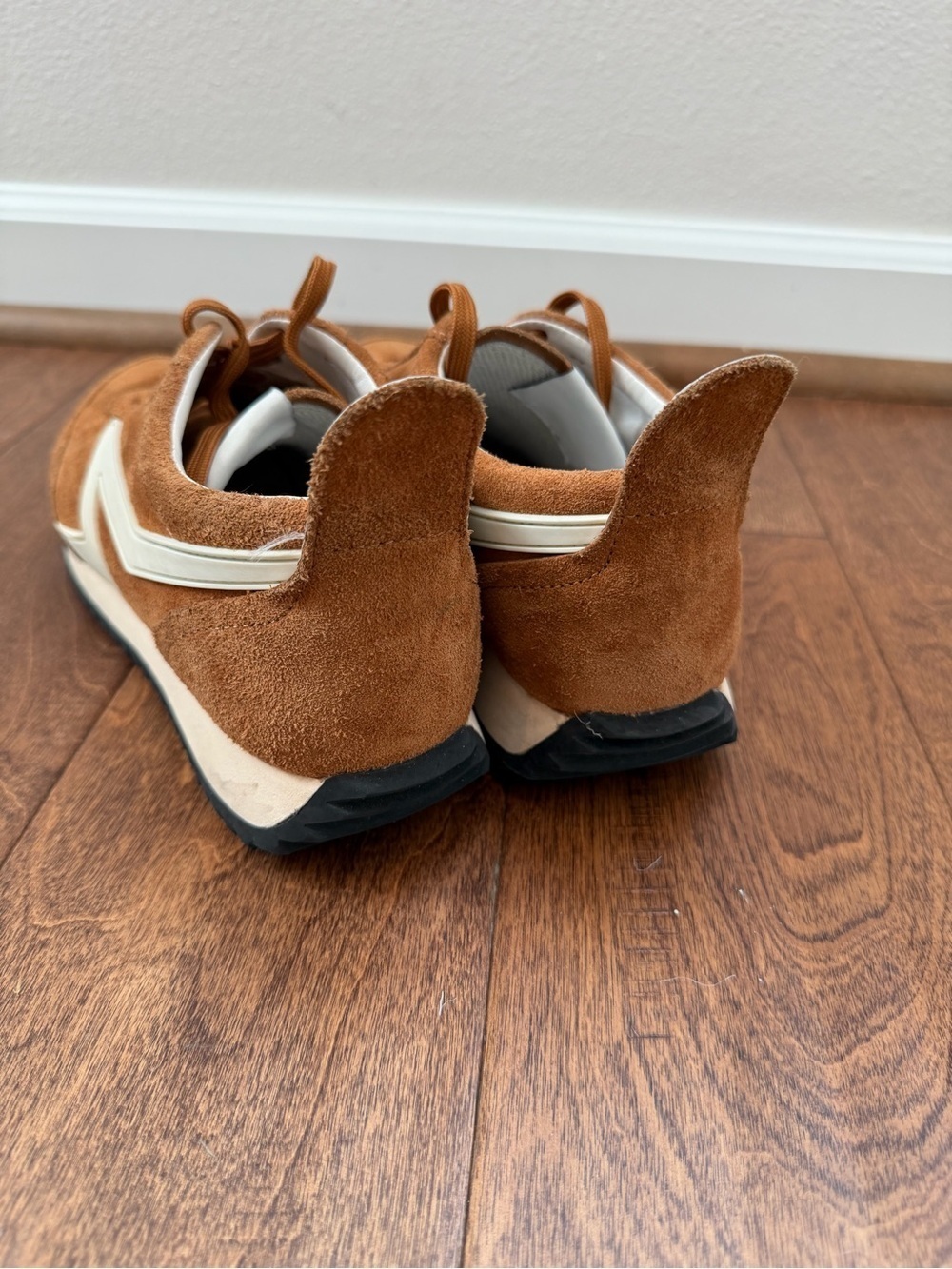 🏷️💚🔥rag & bone - Brown Suede Low-Top Sneakers - 9 - Picture 5 of 6